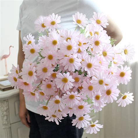 fake montie with daisy|Amazon.com: Artificial Daisies.